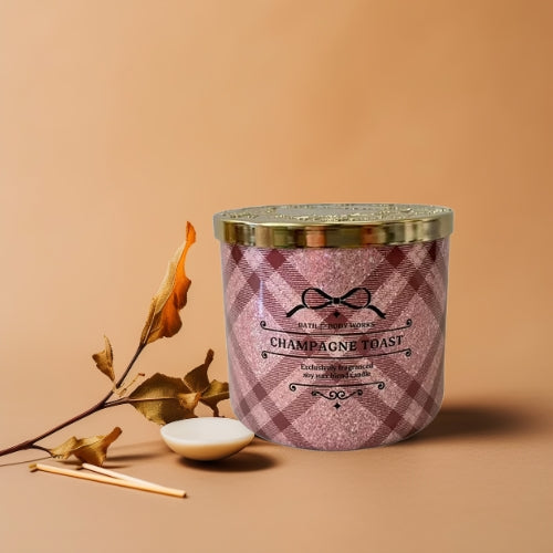 Champagne Toast 3-Wick Candle