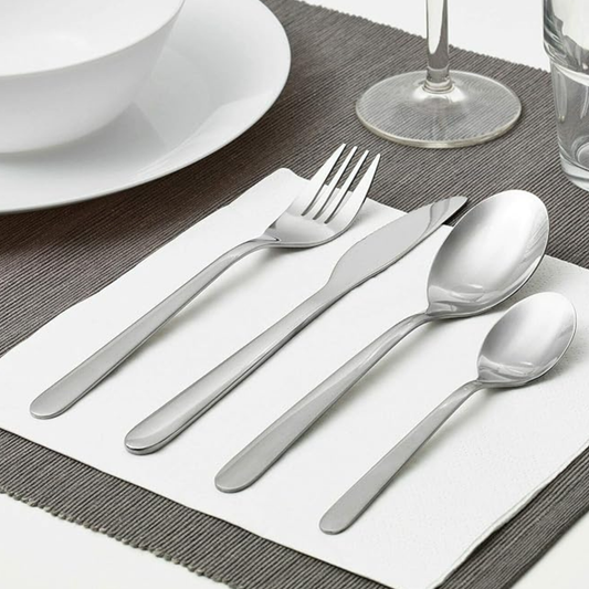 IKEA MOPSIG 16-piece cutlery set stainless steel