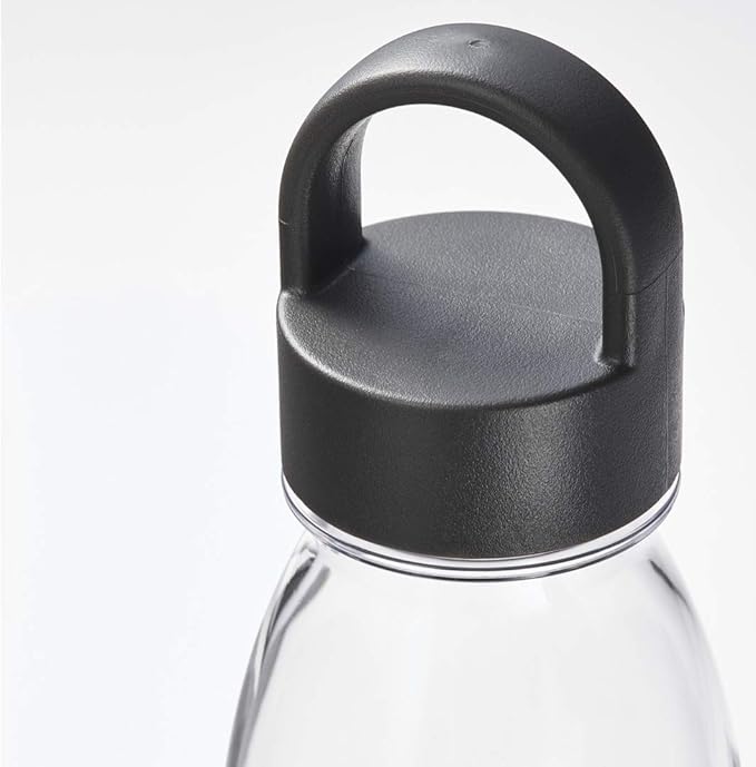 IKEA 365+ Water bottle, dark grey, 0.5 l