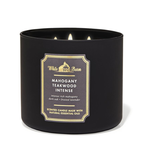Mahogany Teakwood Intense 3-Wick Candle