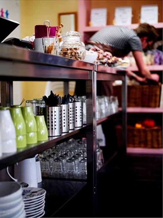 IKEA Cutlery Stand – Stainless Steel, 13.5 cm