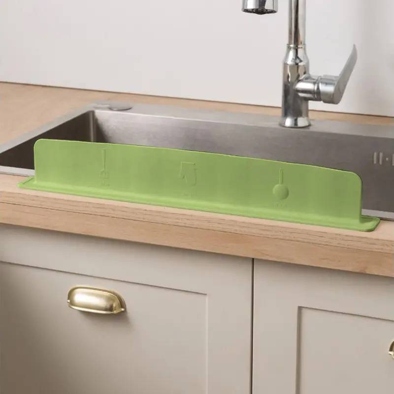Silicone Sink Splash Guard-Anti Splash Faucet Protector for Kitchen & Bathroom