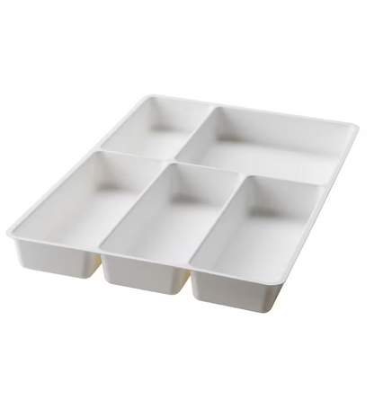 Cutlery tray IKEA white 31 x 50 cm - Drawer & Dressing Table Organizer