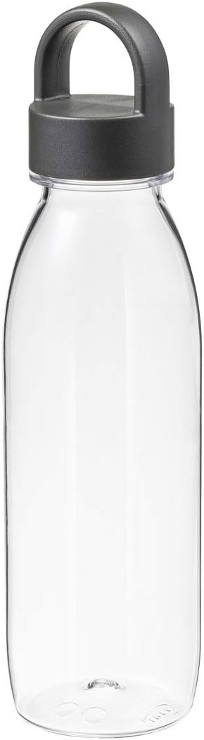 IKEA 365+ Water bottle, dark grey, 0.5 l
