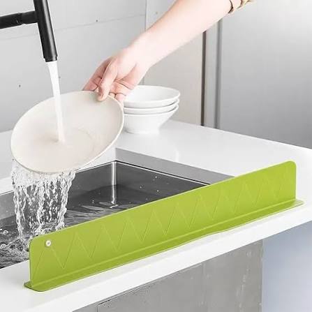 Silicone Sink Splash Guard-Anti Splash Faucet Protector for Kitchen & Bathroom