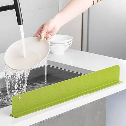 Silicone Sink Splash Guard-Anti Splash Faucet Protector for Kitchen & Bathroom