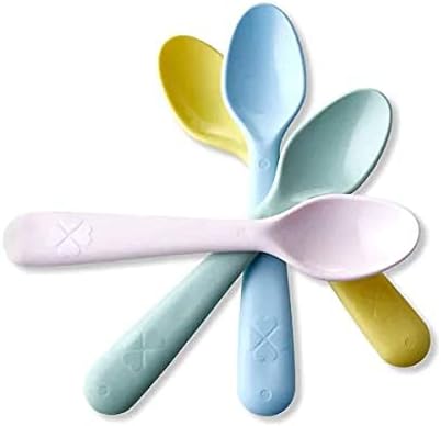 IKEA KALAS Children Spoon Set Mixed Colors Pack of 4