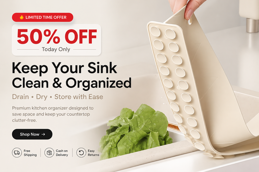 Silicone Sink Splash Guard-Anti Splash Faucet Protector for Kitchen & Bathroom